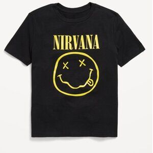 Nirvana™ Smile Graphic T-Shirt